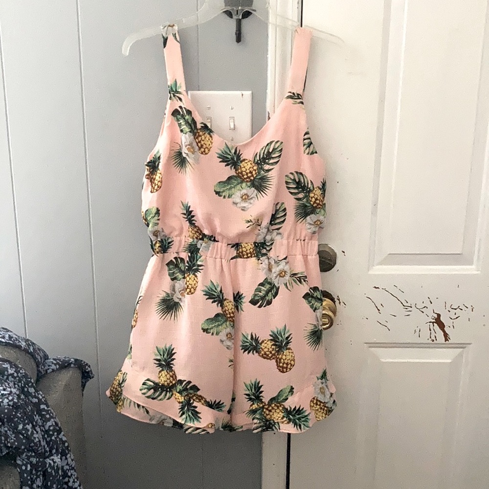 Pineapple romper